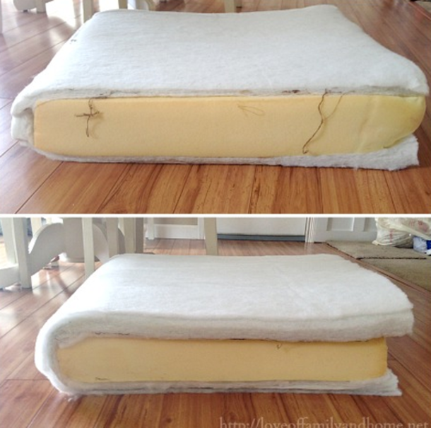 She Hated The Look Of Her Saggy Couch So She Fixed It With This