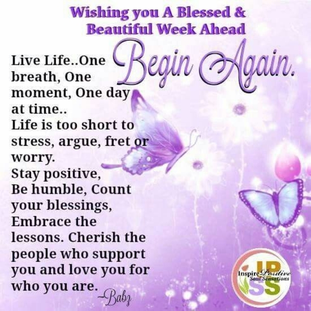 New Week Blessings Images 10 Beautiful New Week Blessings