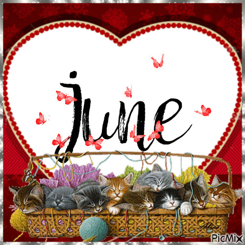 Hello June Gif Rose Pail Goodbye May Hello June!
