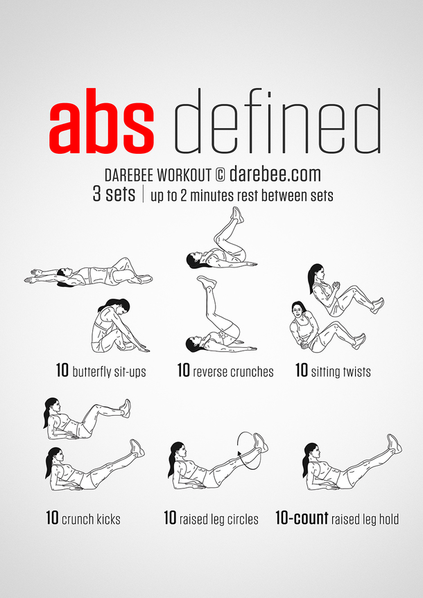 stomach burner exercise