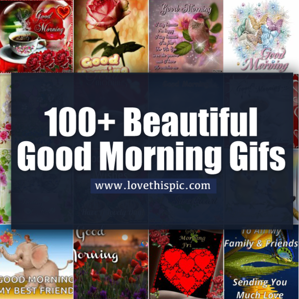 100 Beautiful Good Morning Gifs