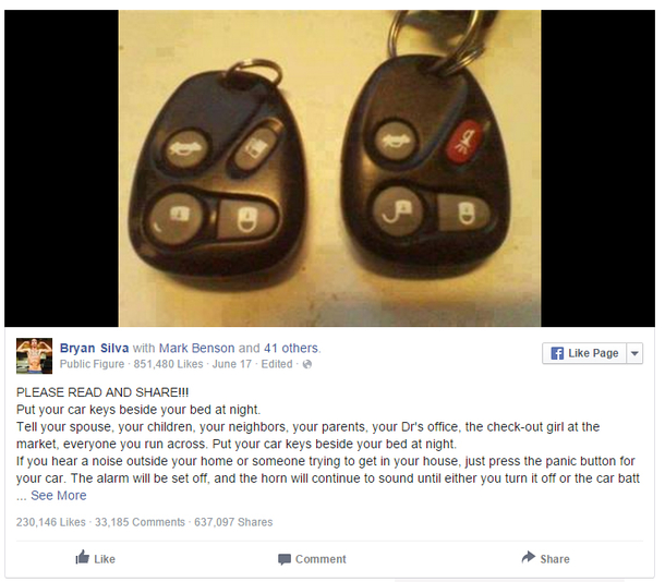 Car Keys Are Made To Unlock Cars, But Who Knew They Could Do This Too...